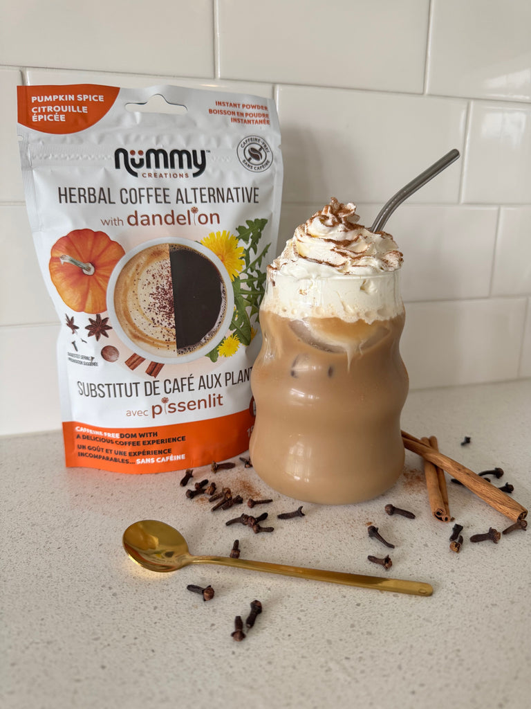 Caffeine-Free, Low Sugar ICED Pumpkin Spice Latte