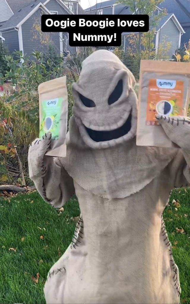 Oogie Boogie's Surprising Love for Nummy Creations Herbal Coffee Alternative