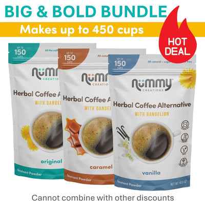 Big & Bold 3-Pack 300g each - up to 450 Cups