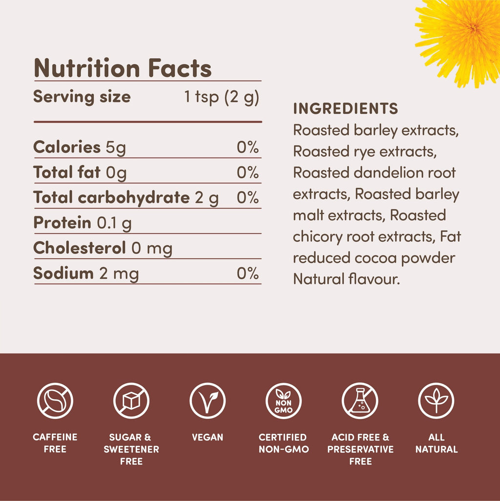Mocha - Rich and Chocolatey 150g/5.3oz - up to 75 cups Nummy Creations